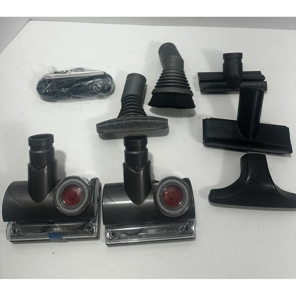 Dyson Genuine Tangle Free Turbine & Multi-Angle Brush Lot‎ of 7 Attachments